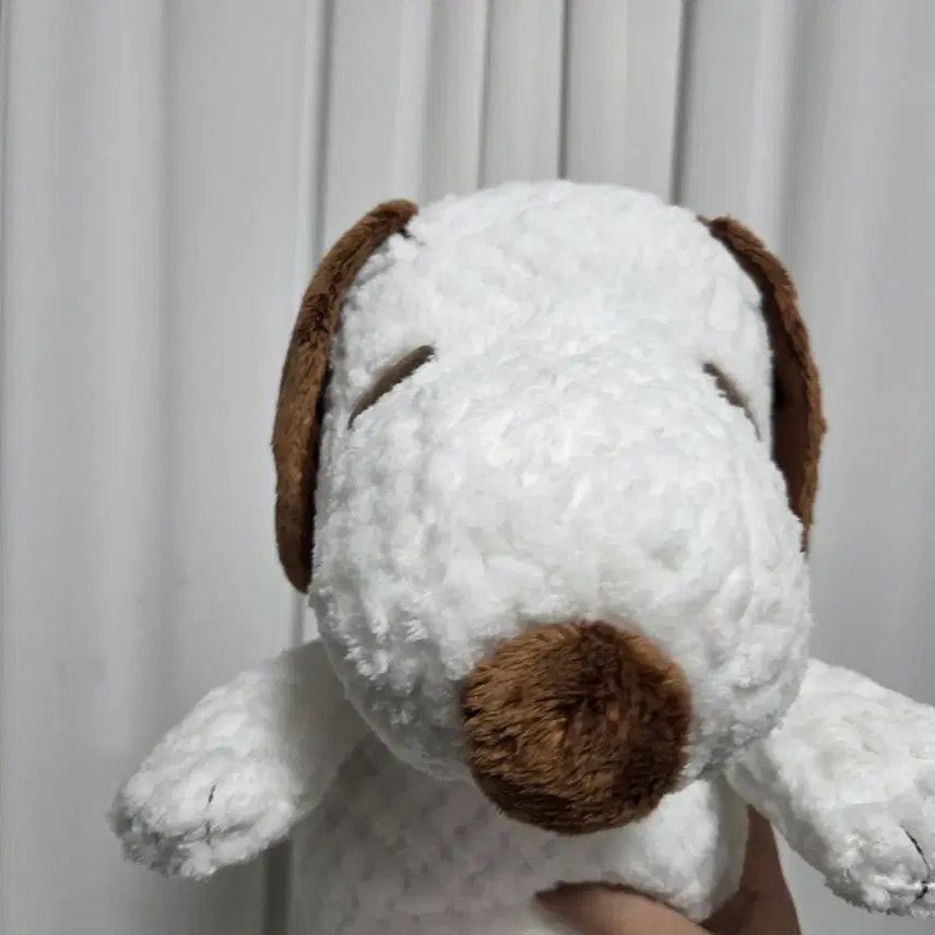 [BUNJANG] Snoopy Vintage Plush Figure / 캐릭터 굿즈 고전 만화 인형 피규어 빈티지 토이 스누피 강아지 부들 갈색