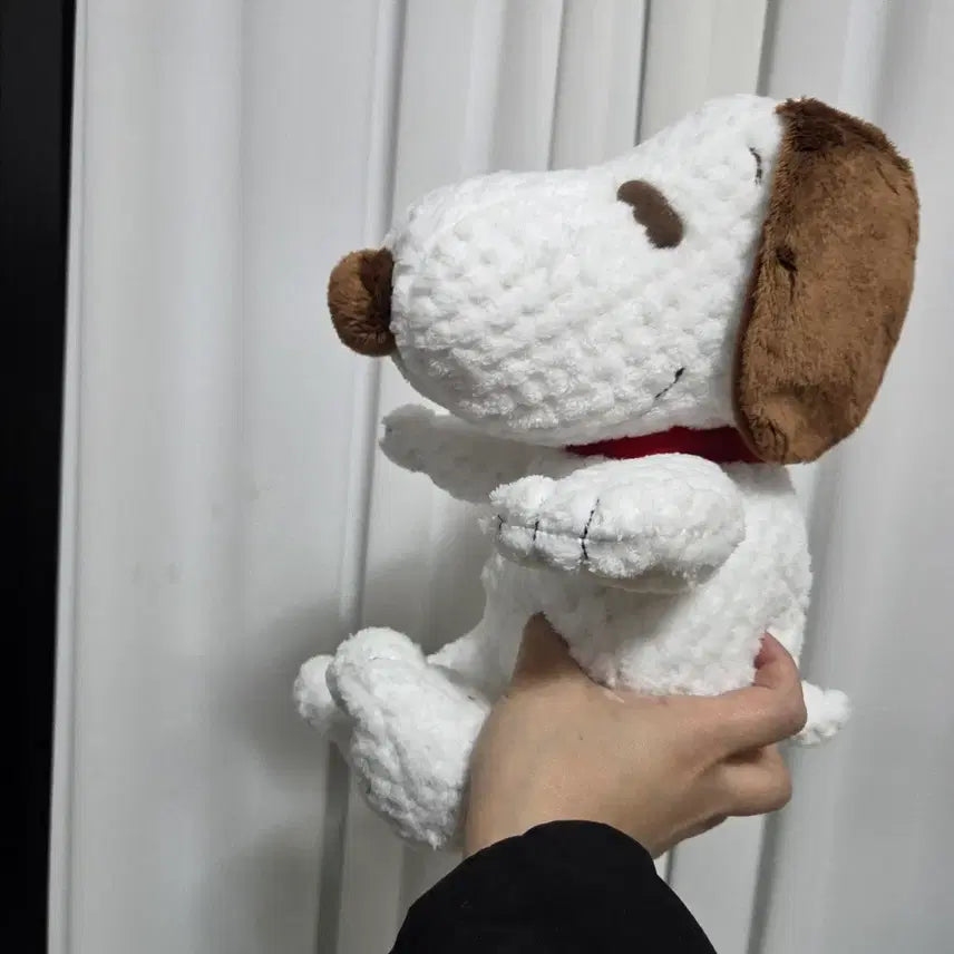 [BUNJANG] Snoopy Vintage Plush Figure / 캐릭터 굿즈 고전 만화 인형 피규어 빈티지 토이 스누피 강아지 부들 갈색