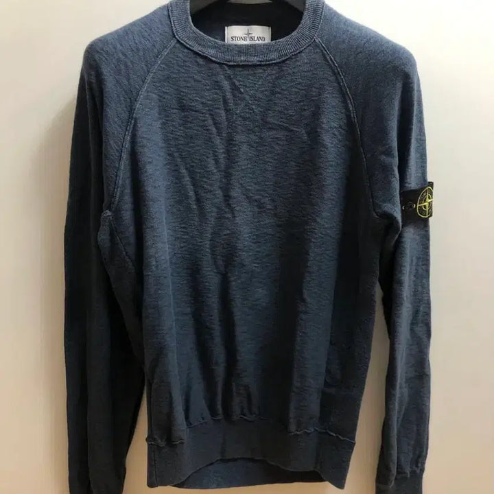 [BUNJANG] Stone Island Melange Knit Sweater / 스톤아일랜드 정품 멜란지 니트