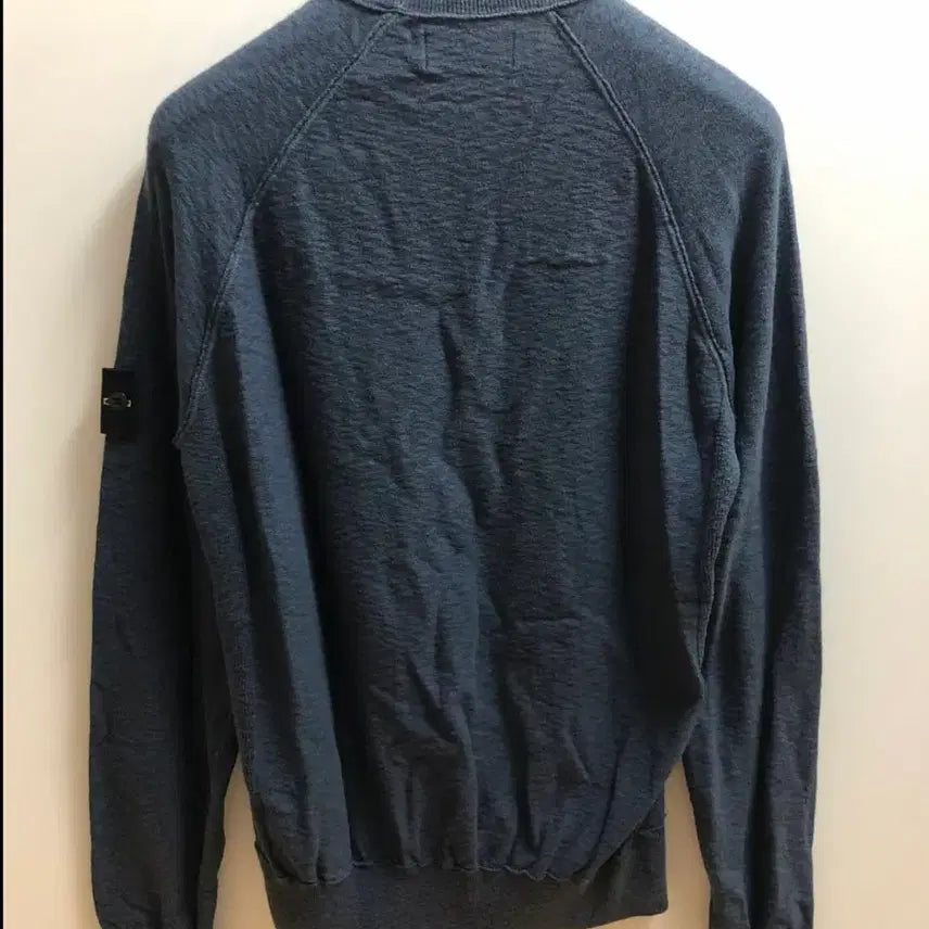 [BUNJANG] Stone Island Melange Knit Sweater / 스톤아일랜드 정품 멜란지 니트