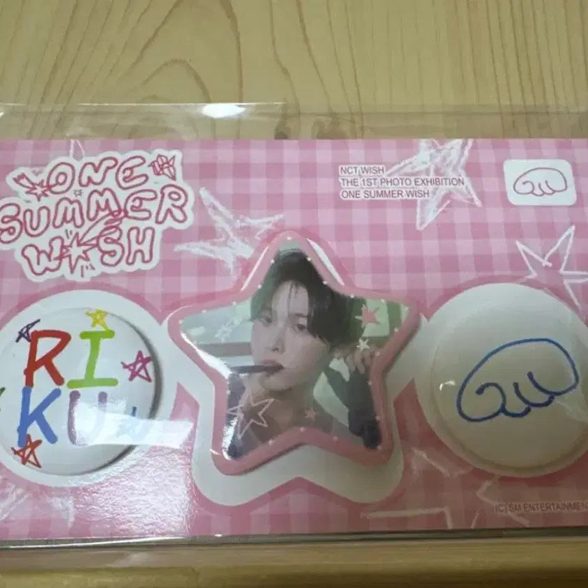 [SOLD OUT] 엔시티 위시 리쿠 핀버튼