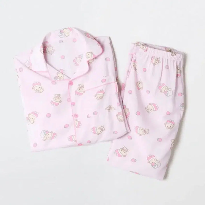[BUNJANG] Spao Kori Rilakkuma Pajamas / 스파오 리락쿠마 코리락쿠마 파자마, 쿠마들의 자유시간
