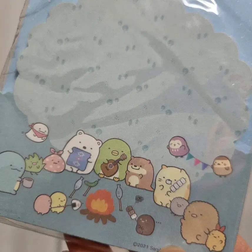 [BUNJANG] Sumikko Gurashi Camping Figure Vintage Toy / 캐릭터 굿즈 고전 만화 인형 피규어 빈티지 토이 스밋코구라시 캠핑 메모지