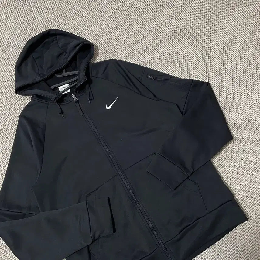 [BUNJANG] Nike Functional Fleece Lined Hoodie Jacket / M 나이키 기능성 기모 후드집업 자켓 B.6876