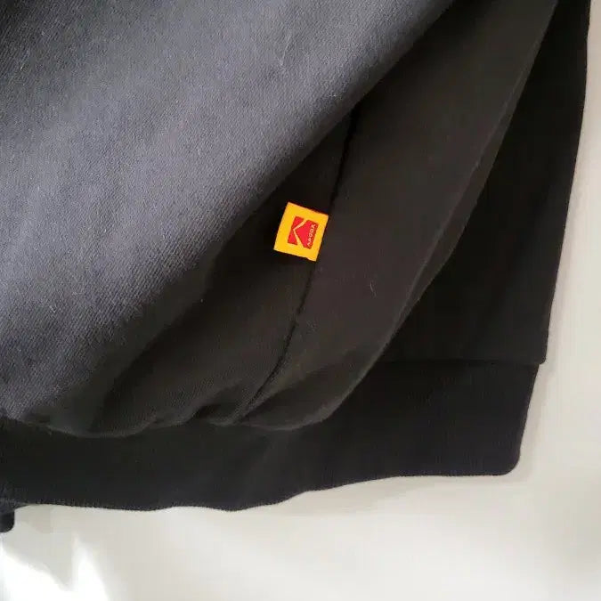[BUNJANG] Kodak Half Zip-Up Sweatshirt Black / 코닥 포토 하프집업 맨투맨 블랙