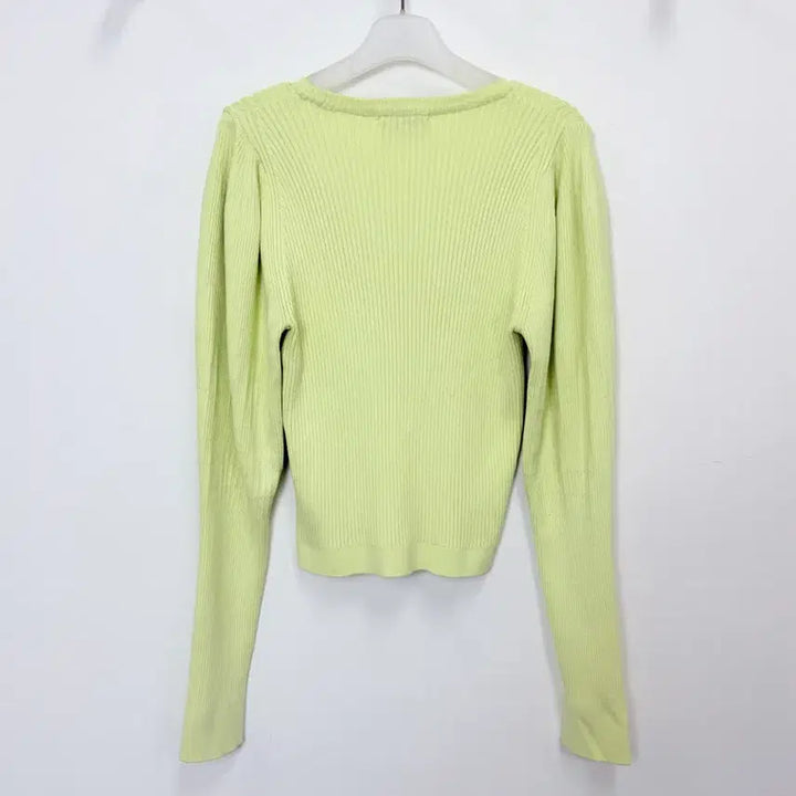 [BUNJANG] Aui Volume Sleeve Knit Top / 아위 볼륨슬리브 니트