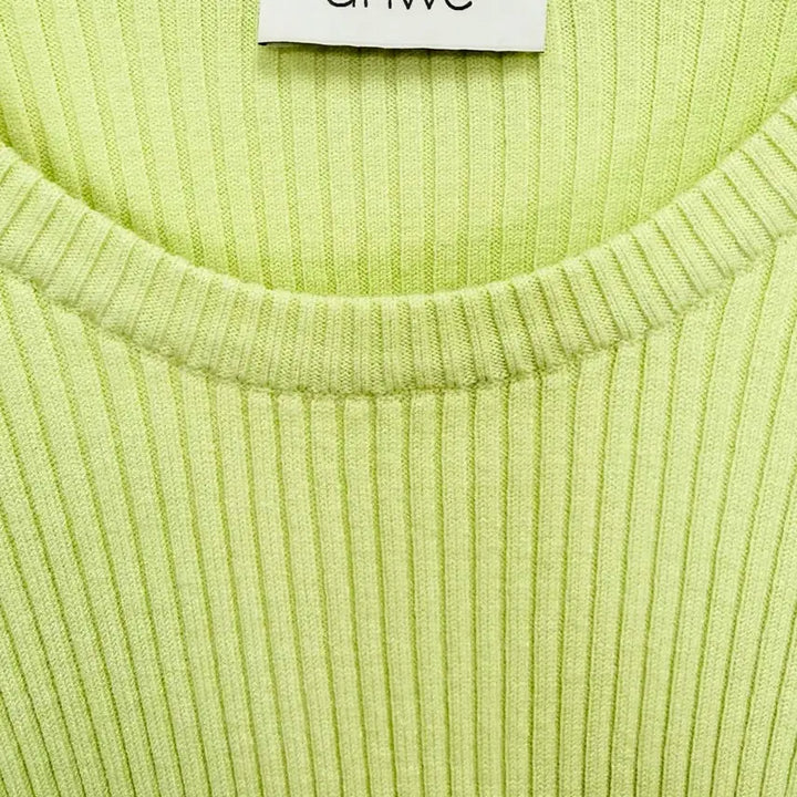 [BUNJANG] Aui Volume Sleeve Knit Top / 아위 볼륨슬리브 니트