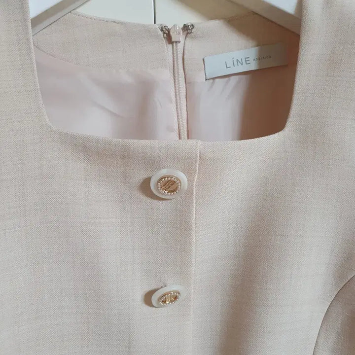 [BUNJANG] Line Spring Long Dress (Ivory, Size 55) / Line 봄 롱원피스/55