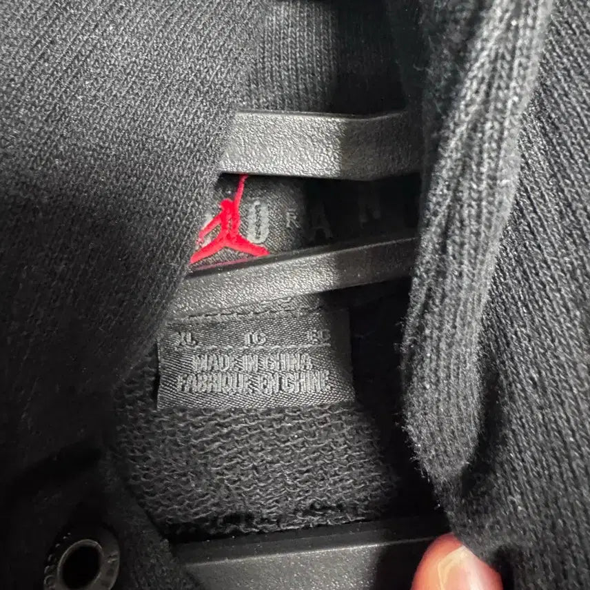 [BUNJANG] Jordan Travis Scott Fragment Hoodie Black / 조던 트래비스 스캇 프라그먼트 후드 블랙