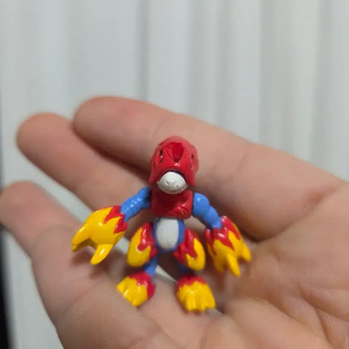 [BUNJANG] Digimon Adventure Flamedramon Figure / 캐릭터 굿즈 고전 만화 인형 피규어 빈티지 토이 디지몬어드벤처 화염드라몬