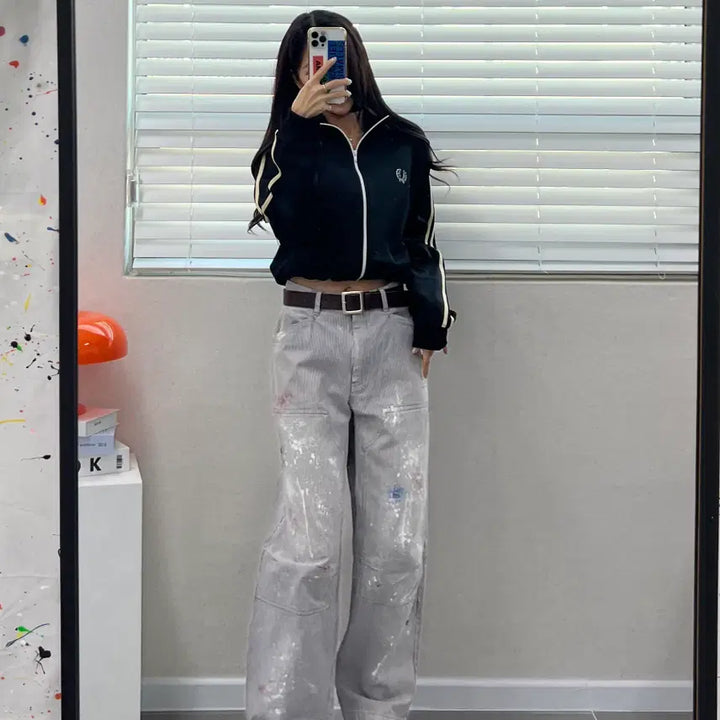 [BUNJANG] Fred Perry Custom Cropped Jersey / (WOMEN)프레드페리 크롭 져지-M1749
