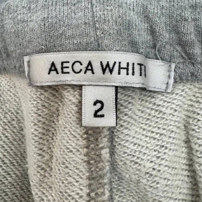 [BUNJANG] AECAWHITE Gray Sweatpants (F) / 에이카화이트 팬츠 그레이 스웻팬츠 F 공용