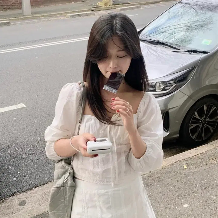 [BUNJANG] Yoonseul Shop LeFe Blouse / 윤슬샵 레페 블라우스 새상품