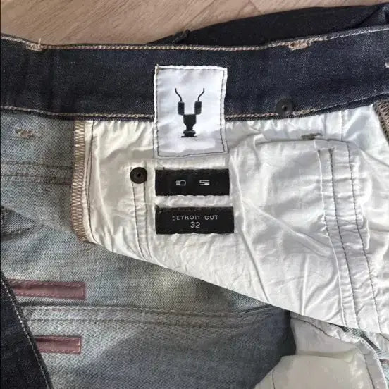 [BUNJANG] Rick Owens DRKSHDW Detroit Cut Denim Jeans / 릭오웬스 바지