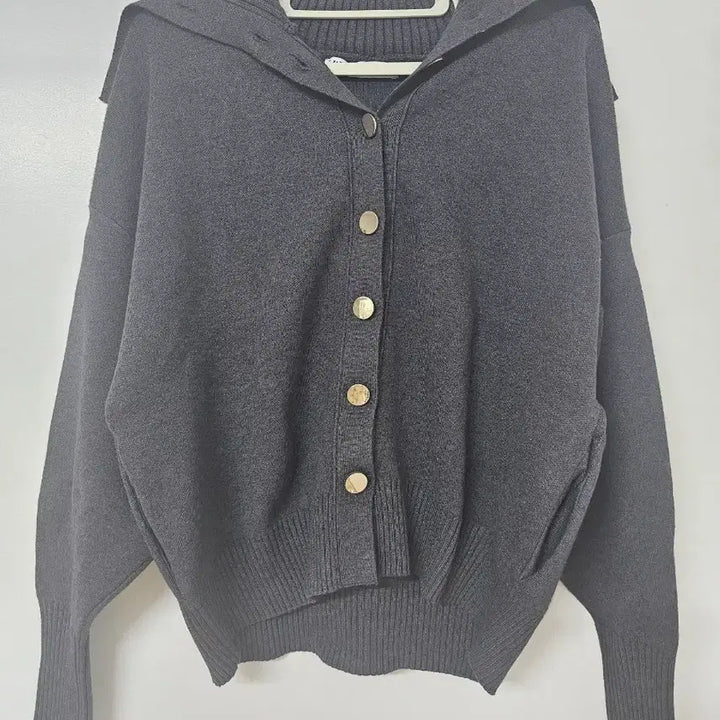 [BUNJANG] ZARA Collar Neck Knit Cardigan S / 자라 카라넥 니트 가디건 S