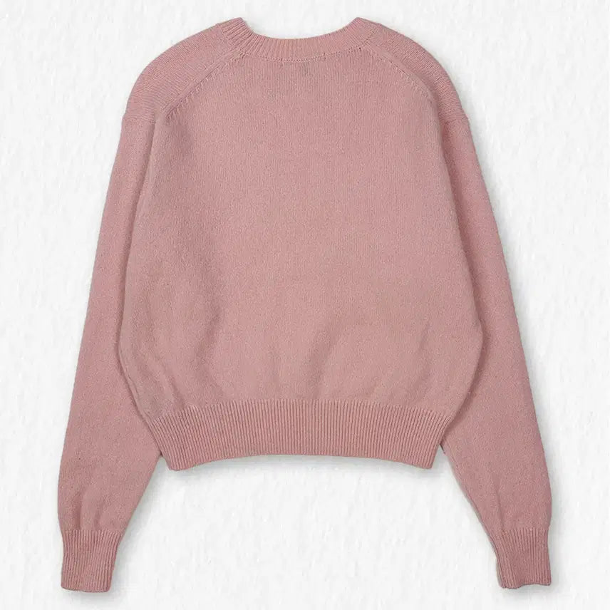 [BUNJANG] Uniqlo Wool 100% Knit Sweater / 유니클로 울100 니트 핑크
