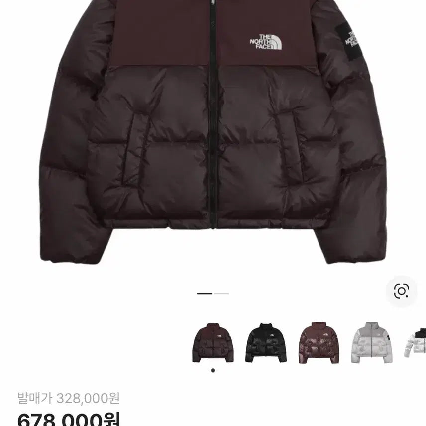 [SOLD OUT] 노스페이스 화이트 라벨 노벨티 눕시 다운 자켓 코코아 브라운