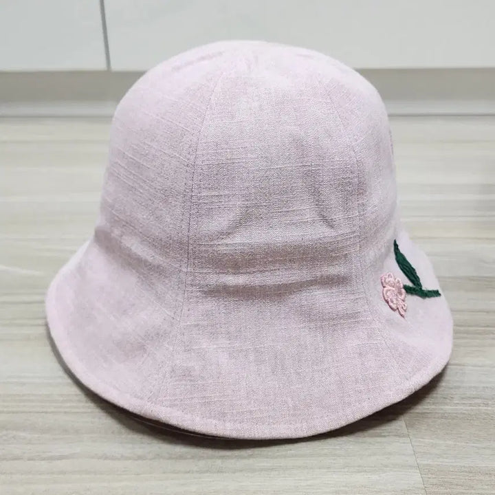 [BUNJANG] Linen Pink Bucket Hat / 린넨(핑크)벙거지모자