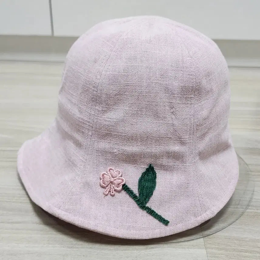 [BUNJANG] Linen Pink Bucket Hat / 린넨(핑크)벙거지모자