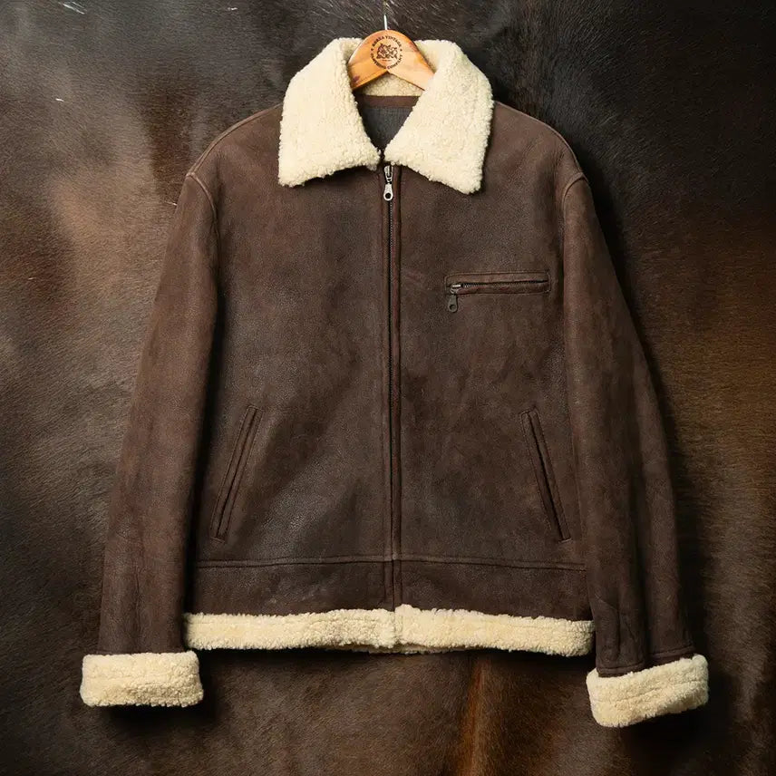 [BUNJANG] Marithe Francois Girbaud 90s Sheepskin Shearling Mouton / [105] 90s 마리떼 프랑소와 저버 양가죽 양털 무스탕