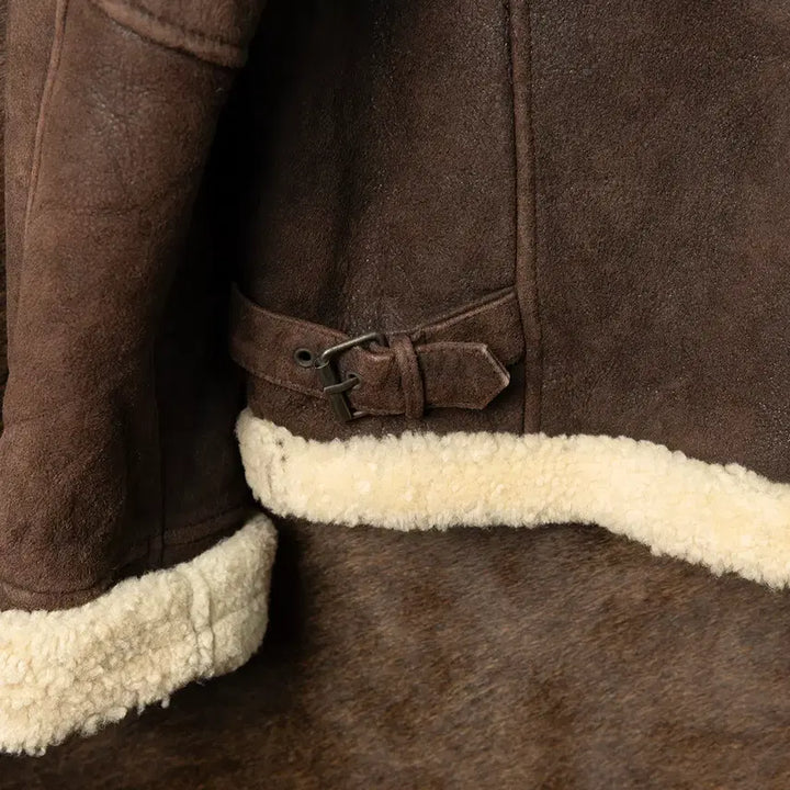 [BUNJANG] Marithe Francois Girbaud 90s Sheepskin Shearling Mouton / [105] 90s 마리떼 프랑소와 저버 양가죽 양털 무스탕