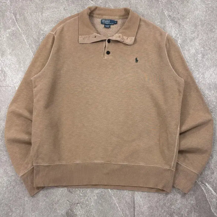 [SOLD OUT] 폴로 반집업 맨투맨