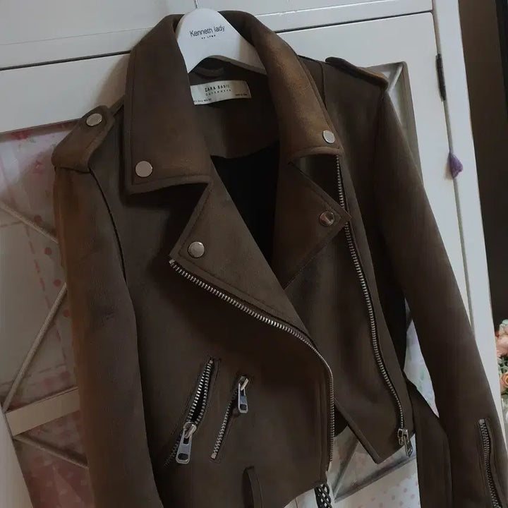 [BUNJANG] ZARA Suede Jacket / 자라 스웨이드 자켓/55