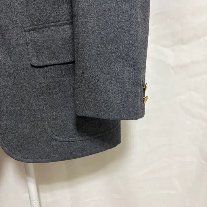 [BUNJANG] J.PRESS 3 Roll 2 Wool Gold Blazer / 제이프레스 3 roll 2 울 금장 블레이저 / 그레이, L