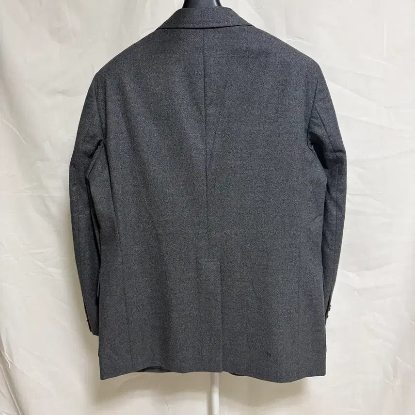 [BUNJANG] J.PRESS 3 Roll 2 Wool Gold Blazer / 제이프레스 3 roll 2 울 금장 블레이저 / 그레이, L