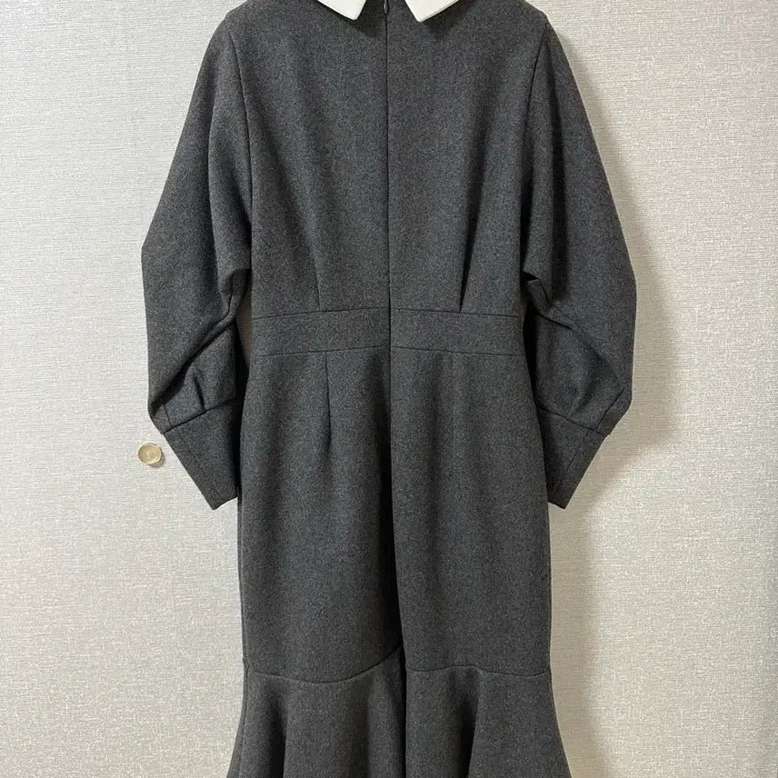 [BUNJANG] Mermaid Wool Dress / 하객룩 머메이드 모 원피스