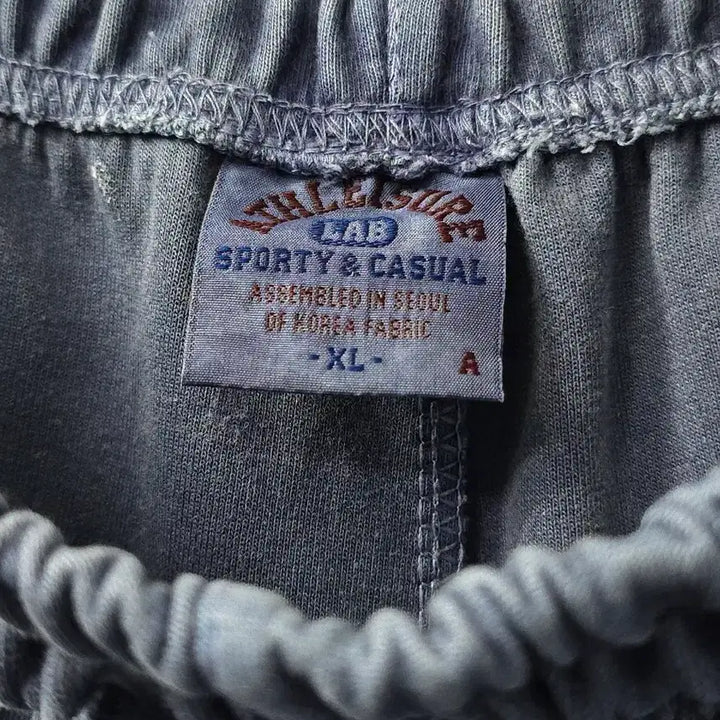 [BUNJANG] Blue Gray Pigment Jogger Pants (Unused) / 미사용) 블루 그레이 피그먼트 조거 팬츠 (공용
