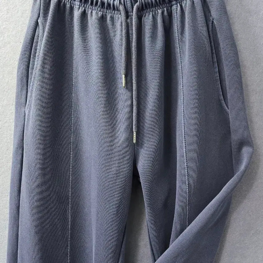 [BUNJANG] Blue Gray Pigment Jogger Pants (Unused) / 미사용) 블루 그레이 피그먼트 조거 팬츠 (공용