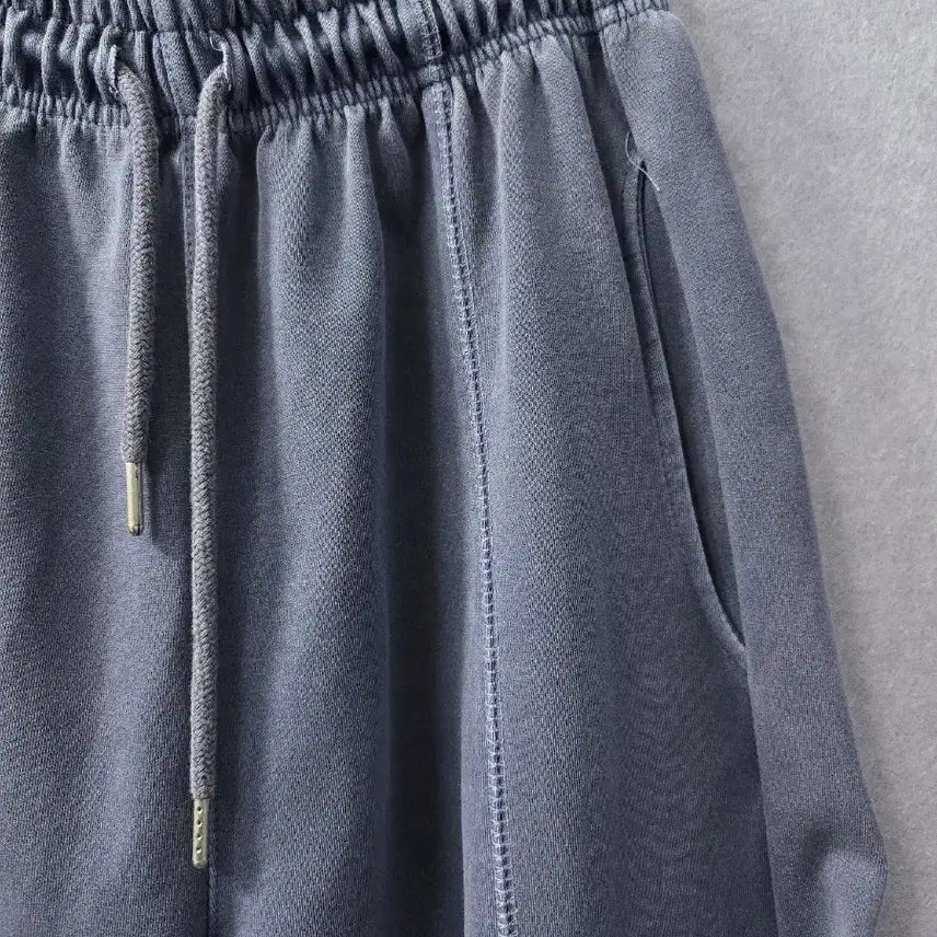 [BUNJANG] Blue Gray Pigment Jogger Pants (Unused) / 미사용) 블루 그레이 피그먼트 조거 팬츠 (공용