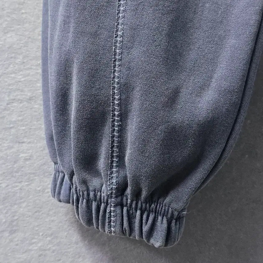 [BUNJANG] Blue Gray Pigment Jogger Pants (Unused) / 미사용) 블루 그레이 피그먼트 조거 팬츠 (공용