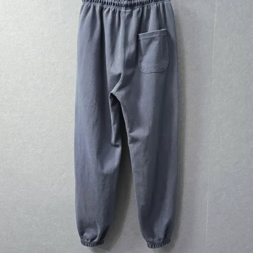 [BUNJANG] Blue Gray Pigment Jogger Pants (Unused) / 미사용) 블루 그레이 피그먼트 조거 팬츠 (공용