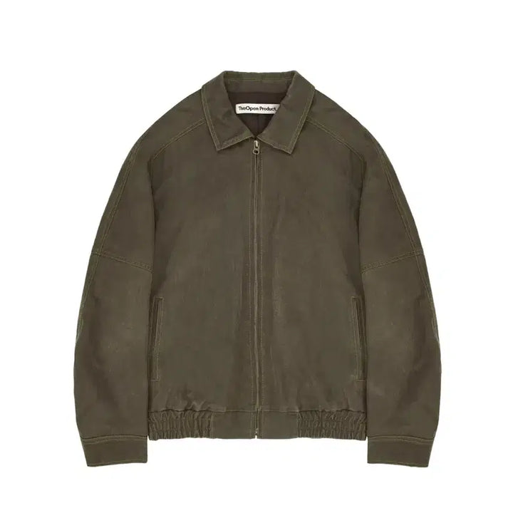[BUNJANG] The Open Product Paper-Like Bomber Jacket / OS) 더 오픈 프로덕트 페이퍼 라이크 봄버
