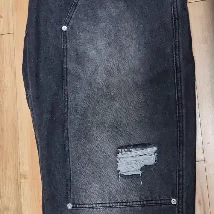 [BUNJANG] Flavorism Double Knee Carpenter Denim Pants / 플레이버리즘 더블니 카펜터 데님 팬츠