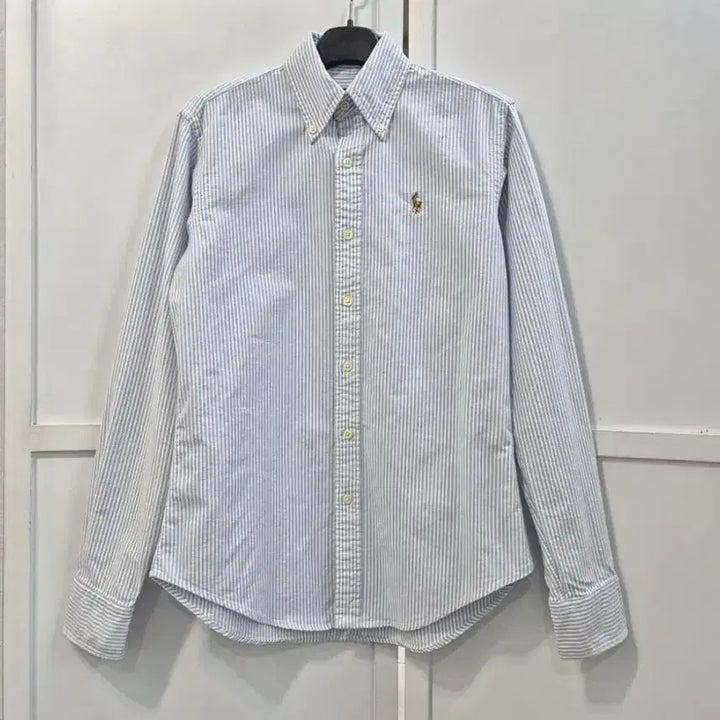 [BUNJANG] Polo Oxford Stripe Shirt / 폴로 옥스포드 셔츠