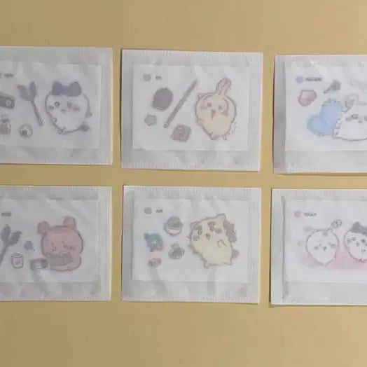 [BUNJANG] Olive Young Munjakgwi Large Sticker Set / 올리브영 먼작귀 왕띠부씰 10종 전종