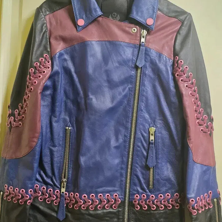 [BUNJANG] Frankie Morello Leather Jacket (Size 55) / 프랭키 모렐로 가죽자켓 55사이즈