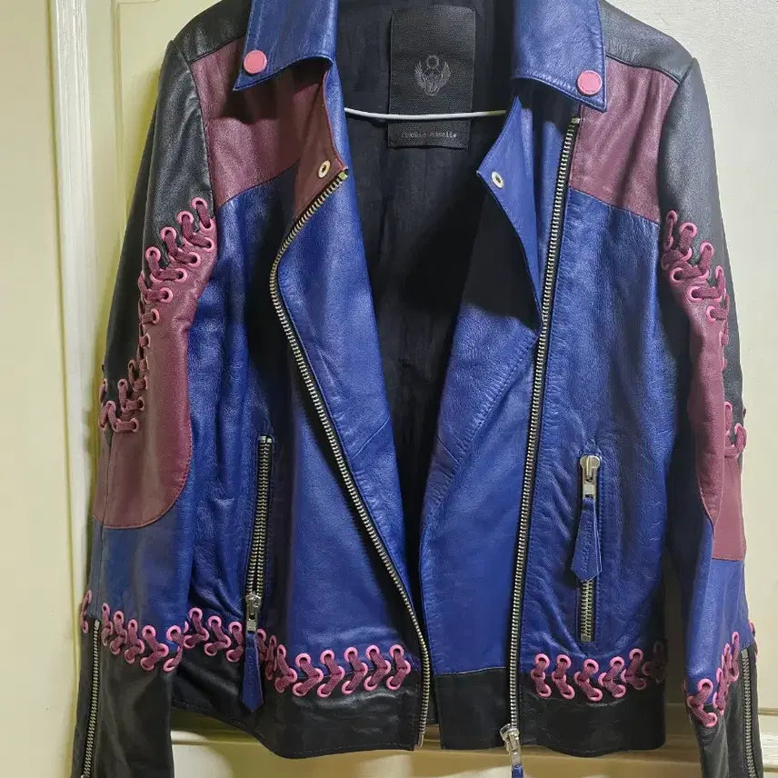 [BUNJANG] Frankie Morello Leather Jacket (Size 55) / 프랭키 모렐로 가죽자켓 55사이즈