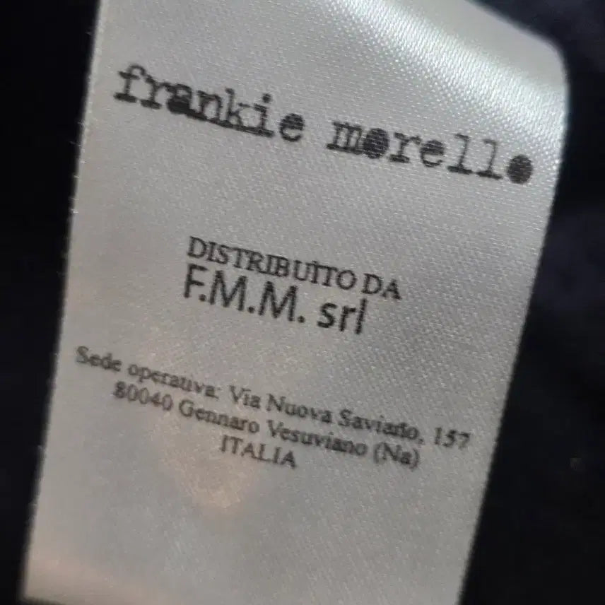 [BUNJANG] Frankie Morello Leather Jacket (Size 55) / 프랭키 모렐로 가죽자켓 55사이즈