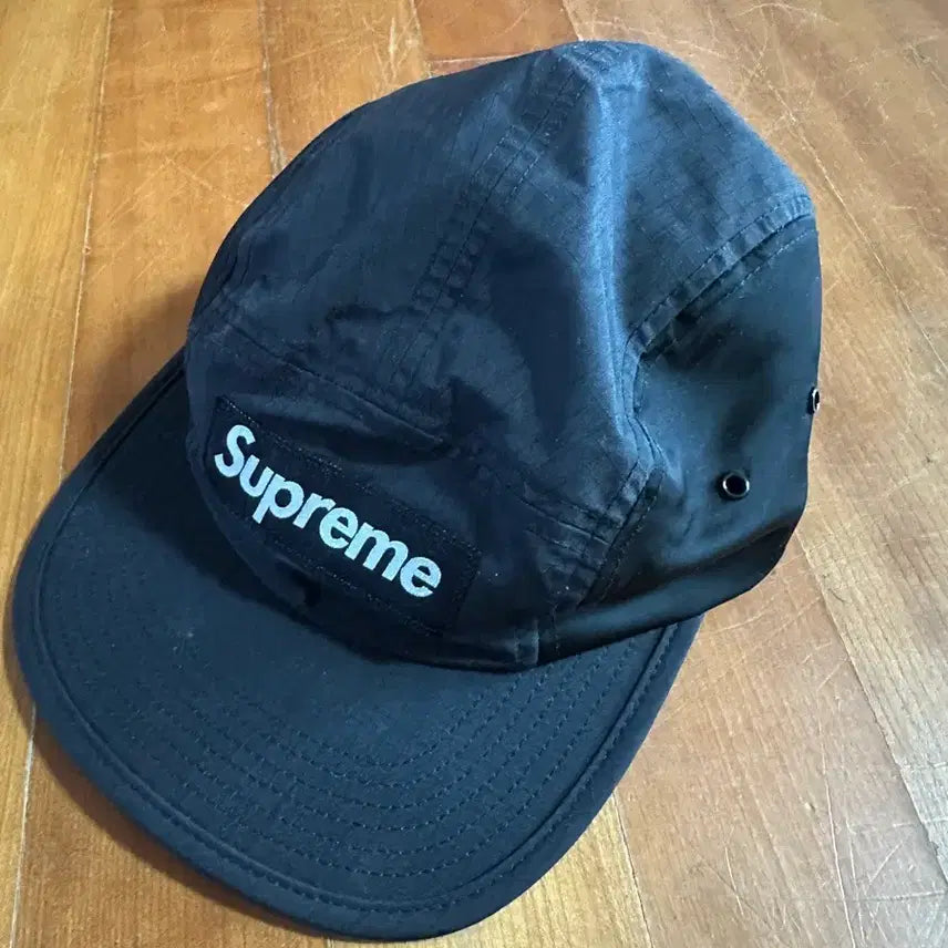 [BUNJANG] Supreme Box Logo Camp Cap Black / Supreme 박스로고 캠프캡 BLK