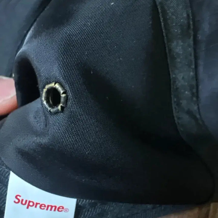[BUNJANG] Supreme Box Logo Camp Cap Black / Supreme 박스로고 캠프캡 BLK