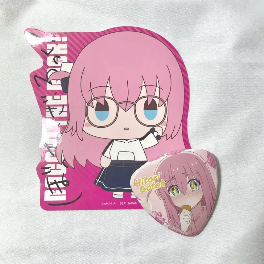 [BUNJANG] Bocchi the Rock Hitori Goto Bundle Set / 봇치더록 고토 히토리 피크 캔뱃지 스티커 일괄 판매