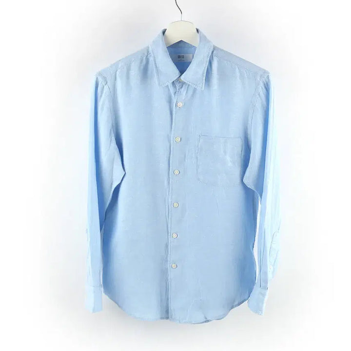 [BUNJANG] Uniqlo Linen Shirt / S / 유니클로 써머 긴팔 린넨 셔츠 / P025 -339