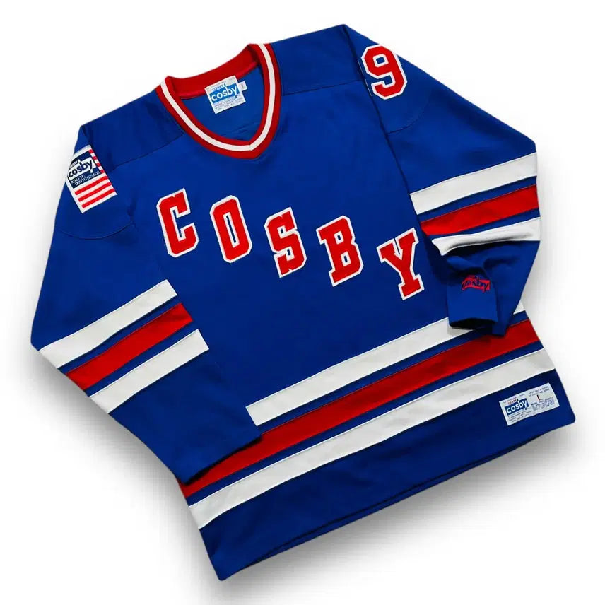 [BUNJANG] Gerry Cosby 39 Ice Hockey Jersey / Gerry Cosby 39 넘버 아이스하키 블루 져지