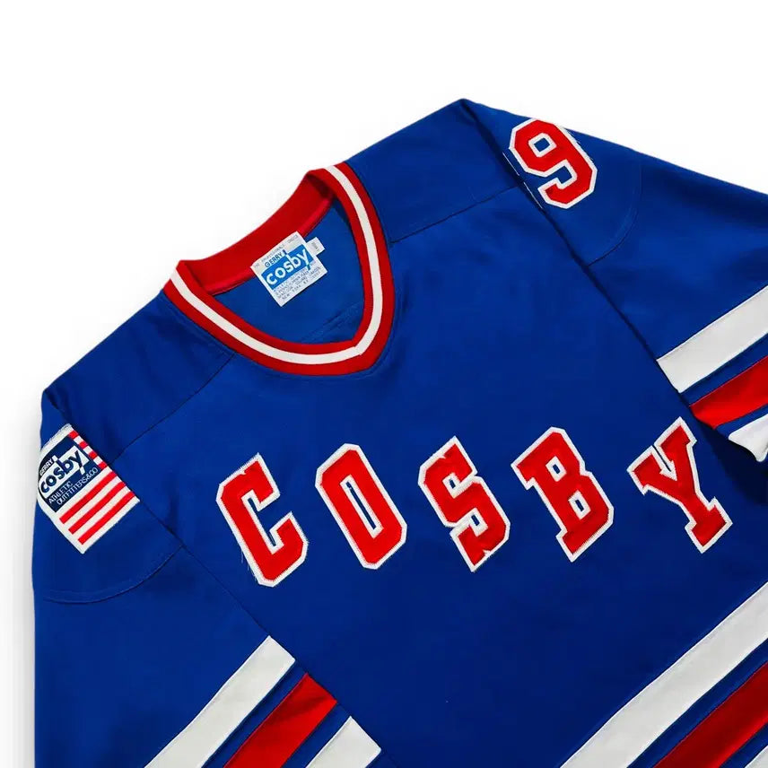 [BUNJANG] Gerry Cosby 39 Ice Hockey Jersey / Gerry Cosby 39 넘버 아이스하키 블루 져지
