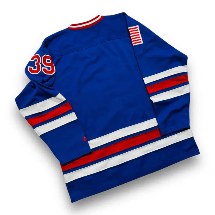 [BUNJANG] Gerry Cosby 39 Ice Hockey Jersey / Gerry Cosby 39 넘버 아이스하키 블루 져지