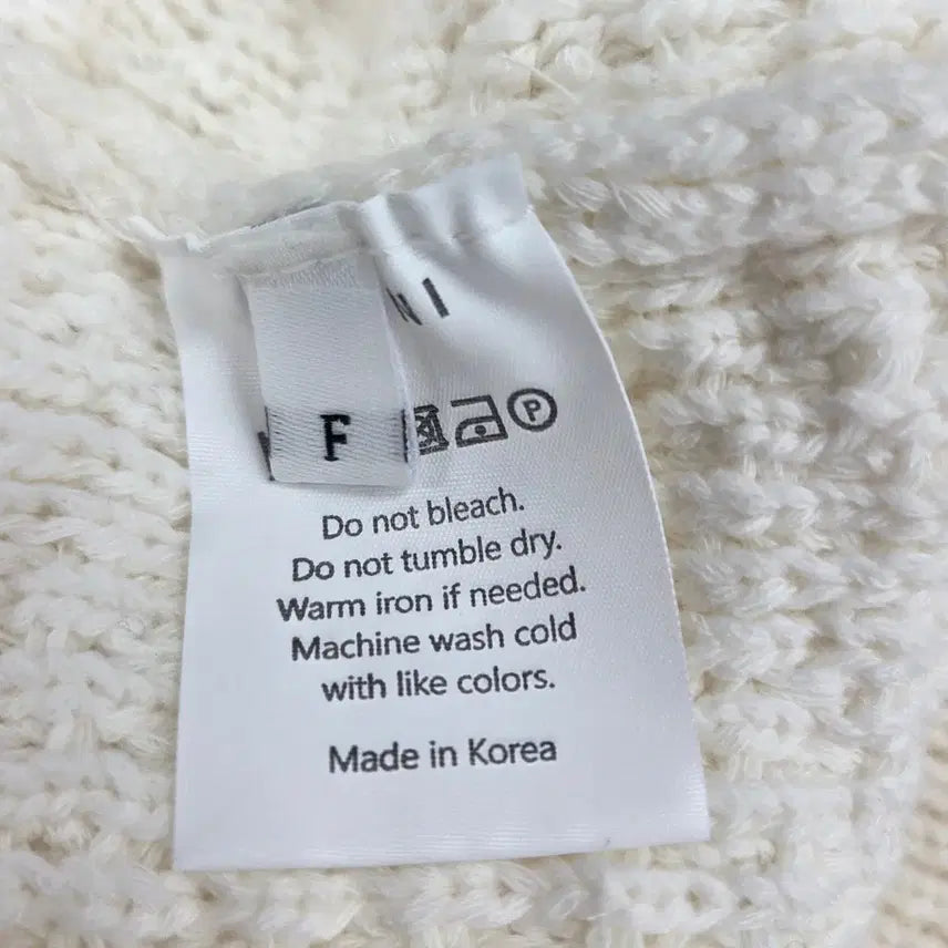 [BUNJANG] MOANI Ivory Tweed Cardigan / 빈티지 만원샵 MOANI 아이보리 반팔 트위드 가디건